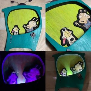 Custom Made Rocko TV Light Up